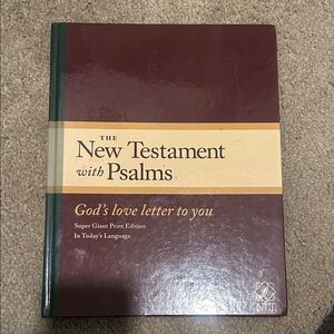 New Testament with Psalms Book
